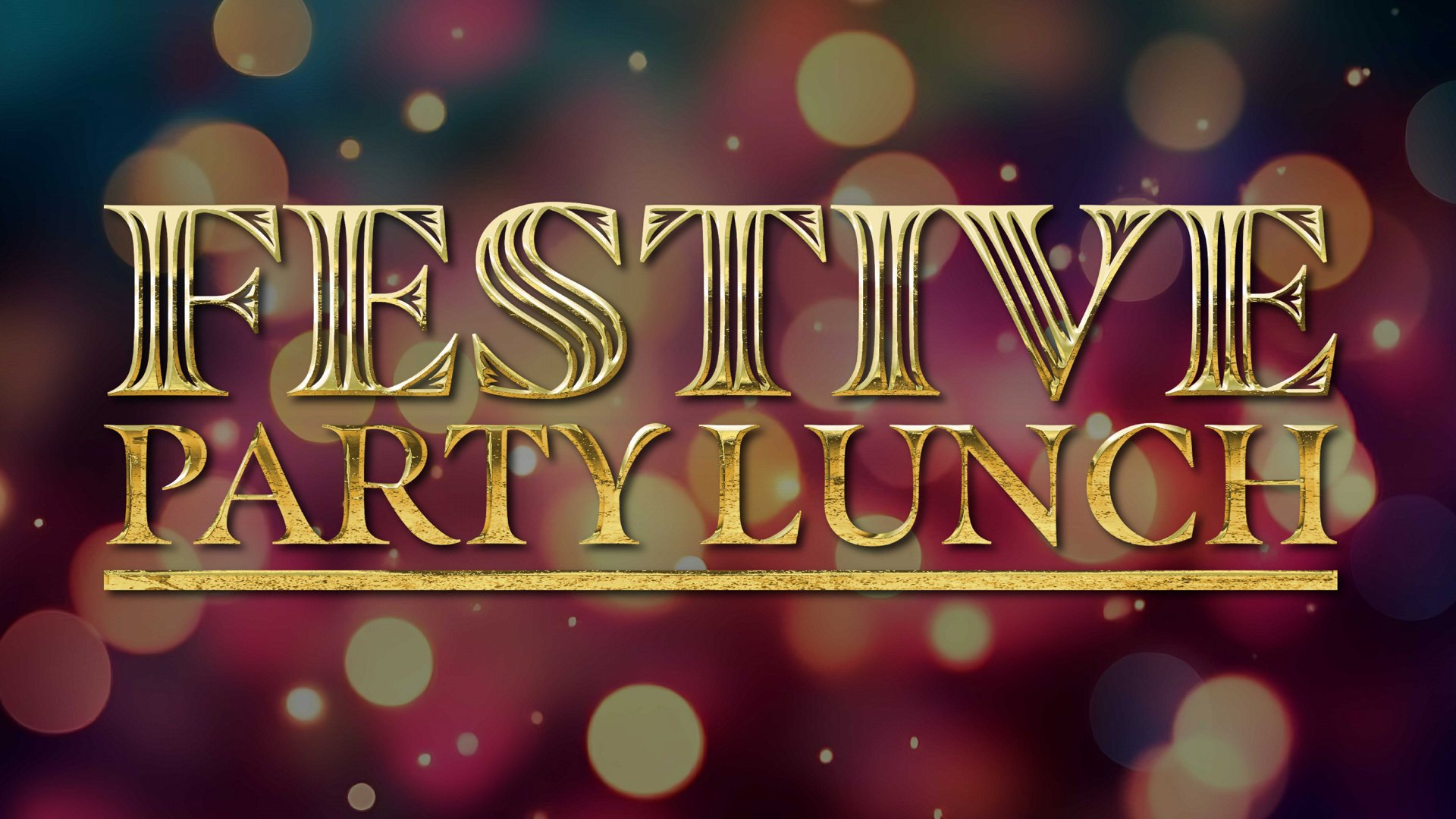 Festive Party Lunch