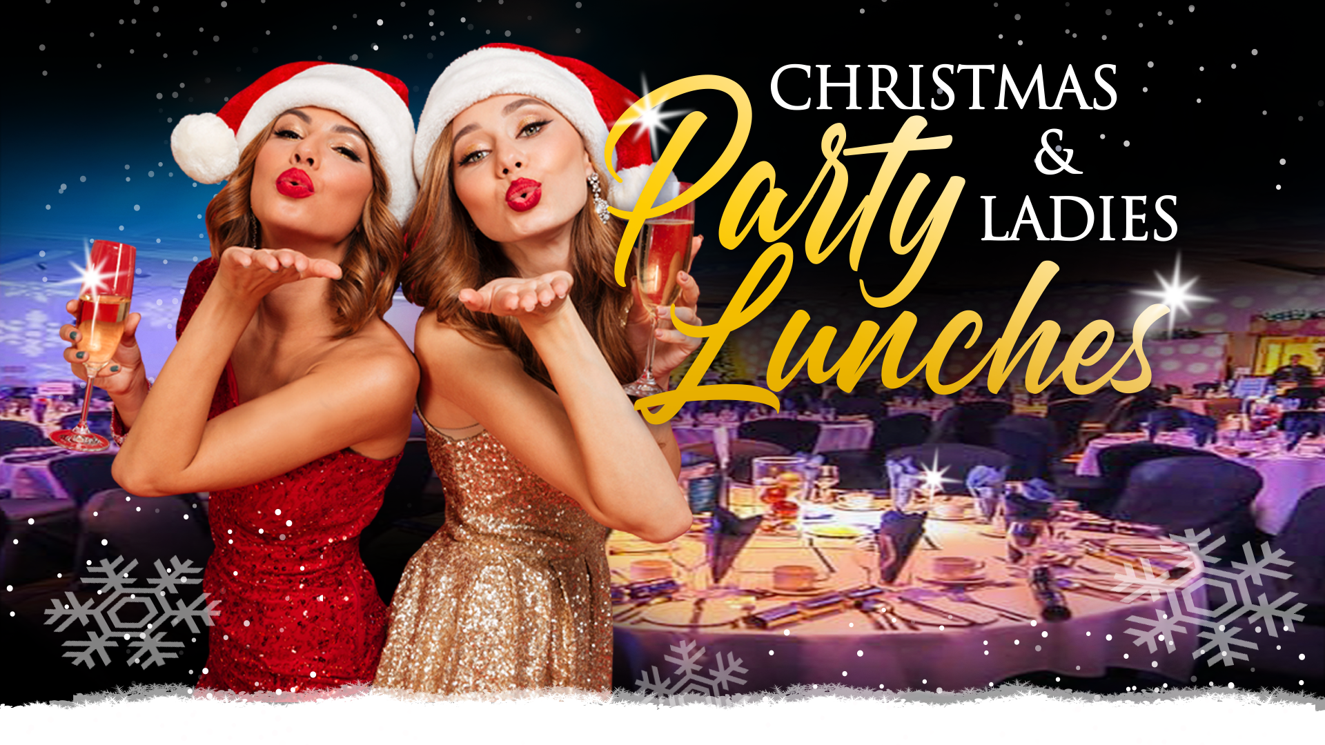 Christmas Party Nights and Party Lunches Selling Out Fast!